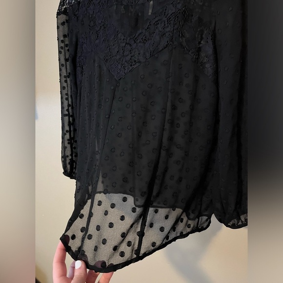 Anthropologie HD In Paris Mesh Top - Picture 5 of 10